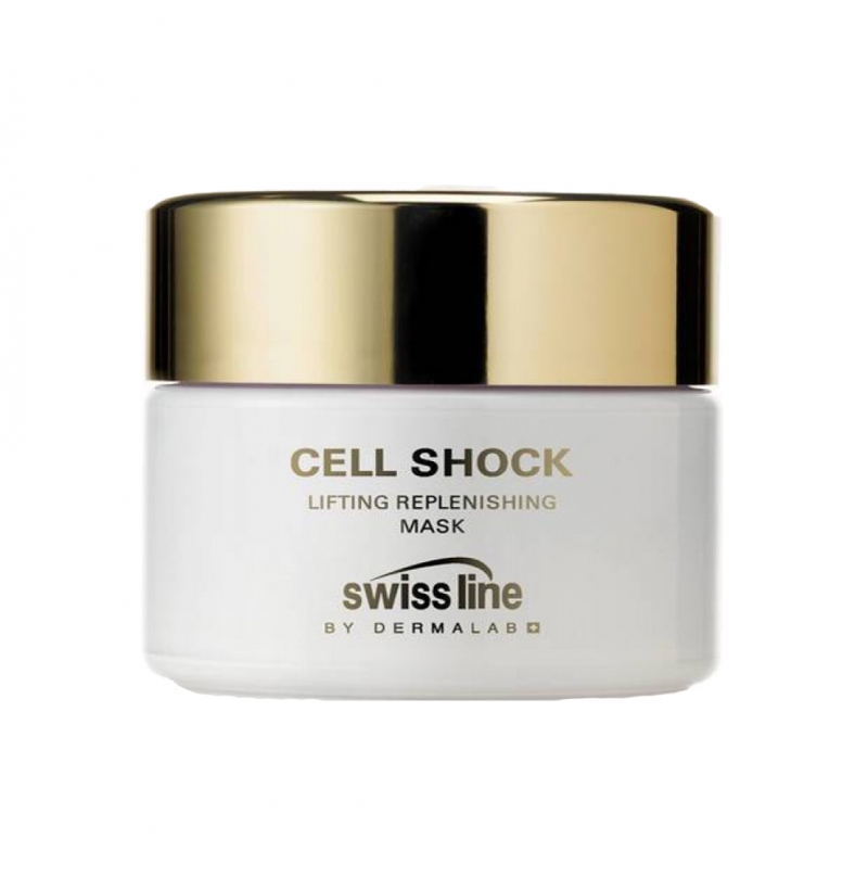  Mặt nạ làm căng và chống chảy xệ da hoàn hảo Swissline cell shock lifting replenishing mask
